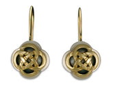 Sita Earrings with Gold Wire